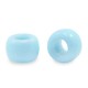 Acrylic beads rondelle 9mm Light blue